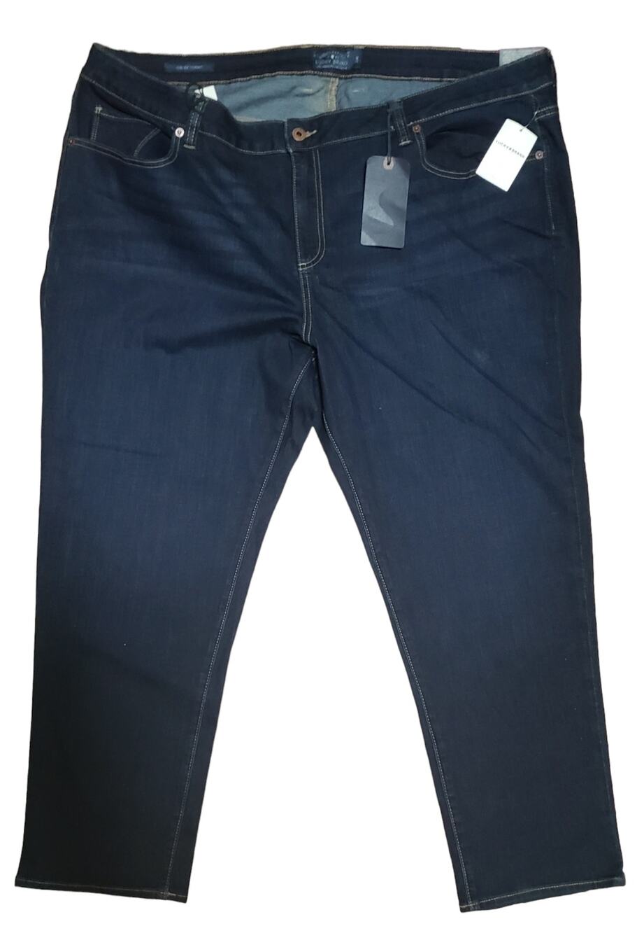 Lucky Brand Womens Ginger Skinny Jeans Plus 24W Stretch Curvy Fit Mid Rise NWT